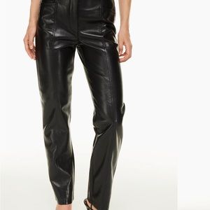 Aritzia vegan leather Rebel pants